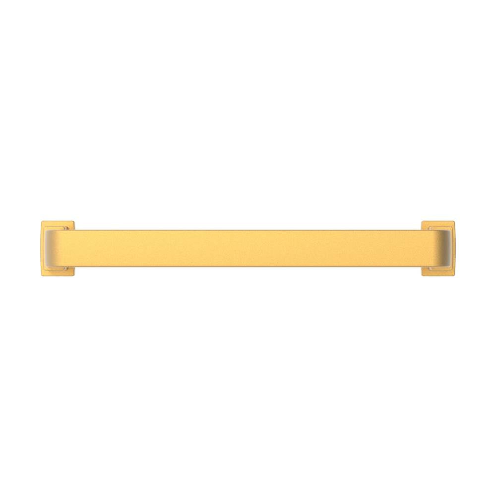 Brighton Collection Appliance Pull 12 Inch Center to Center Brushed Golden Brass Finish