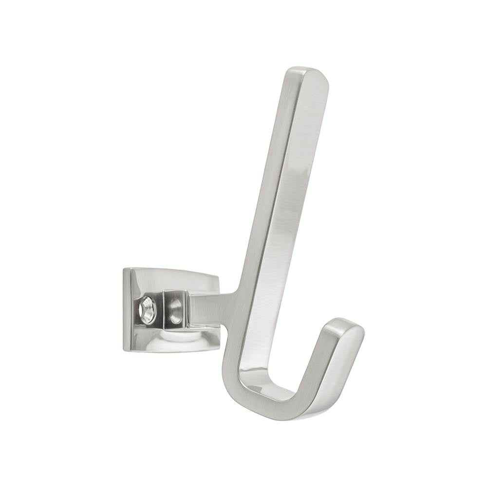 Belwith Keeler - Brighton Collection Hook 1-1/2 Inch Center to Center Satin Nickel Finish - Satin Nickel
