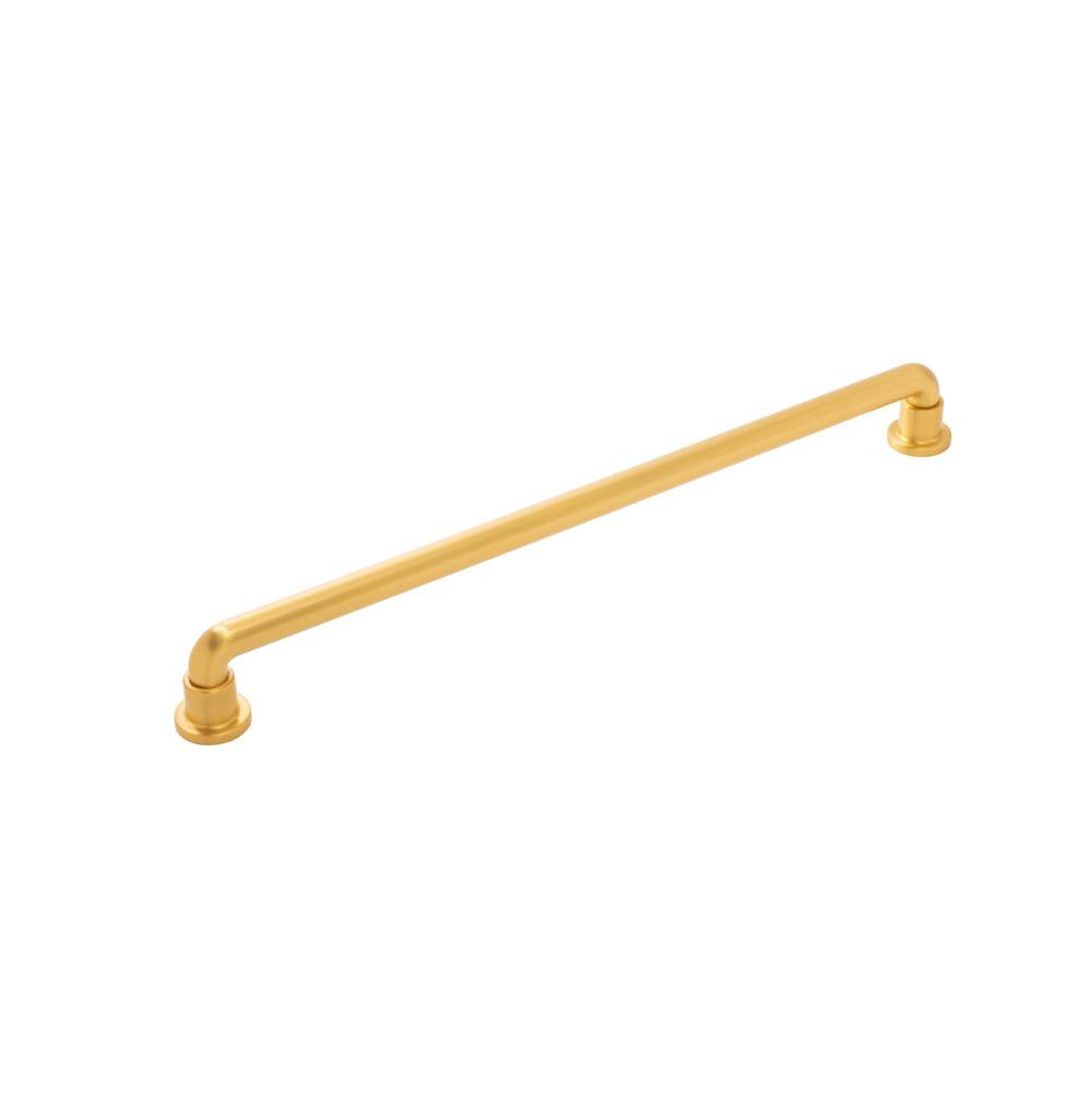 Belwith Keeler - Urbane Collection Appliance Pull 18 Inch Center to Center Brushed Golden Brass Finish - Brushed Golden Brass