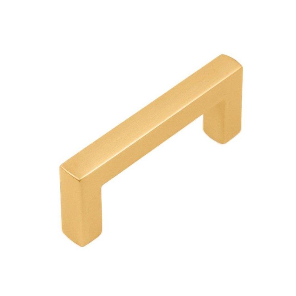 Belwith Keeler - Pull 3 Inch Center to Center - Brushed Golden Brass