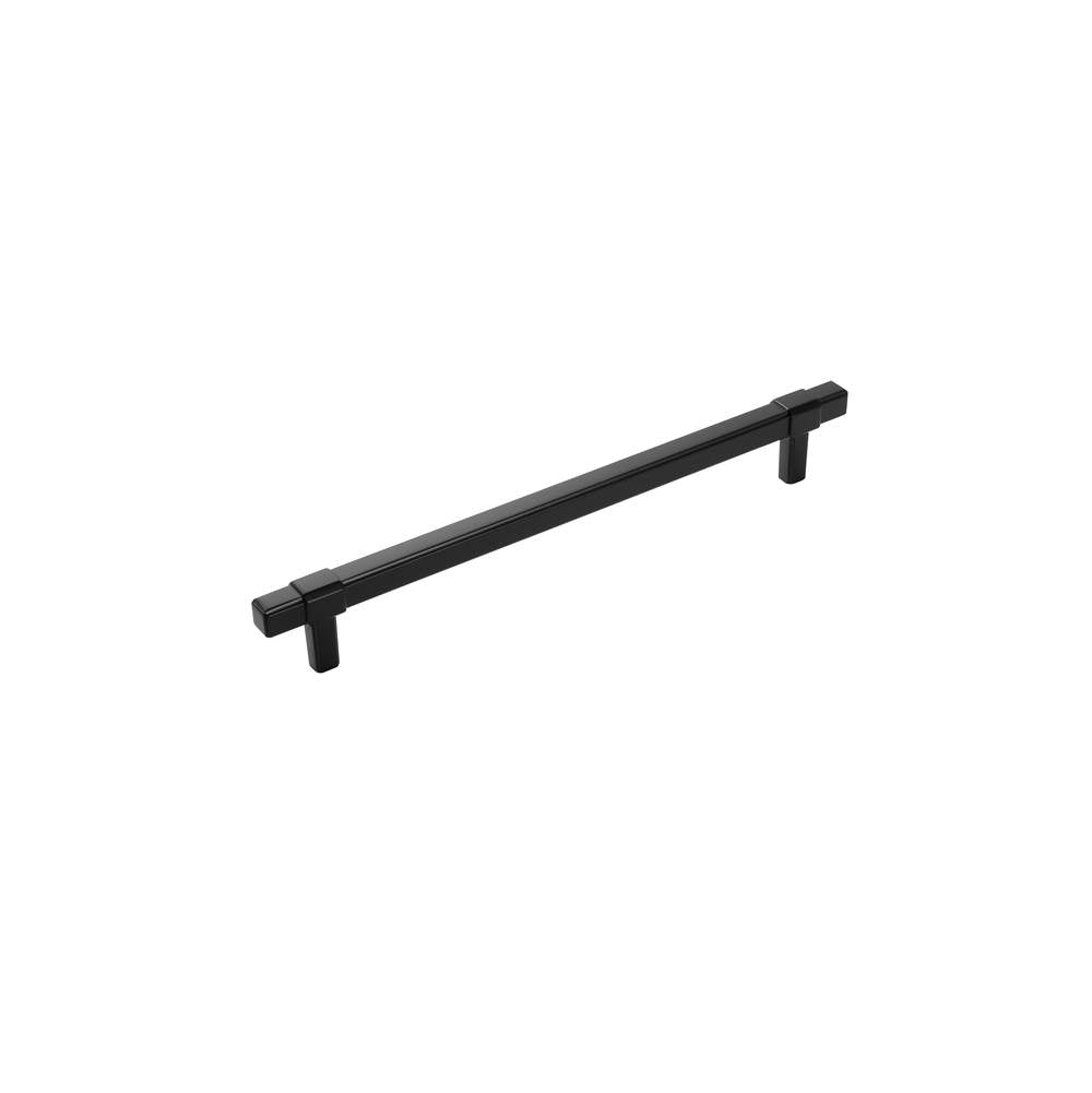 Belwith Keeler - Monroe Collection Appliance Pull 12 Inch Center to Center Matte Black Finish - Matte Black