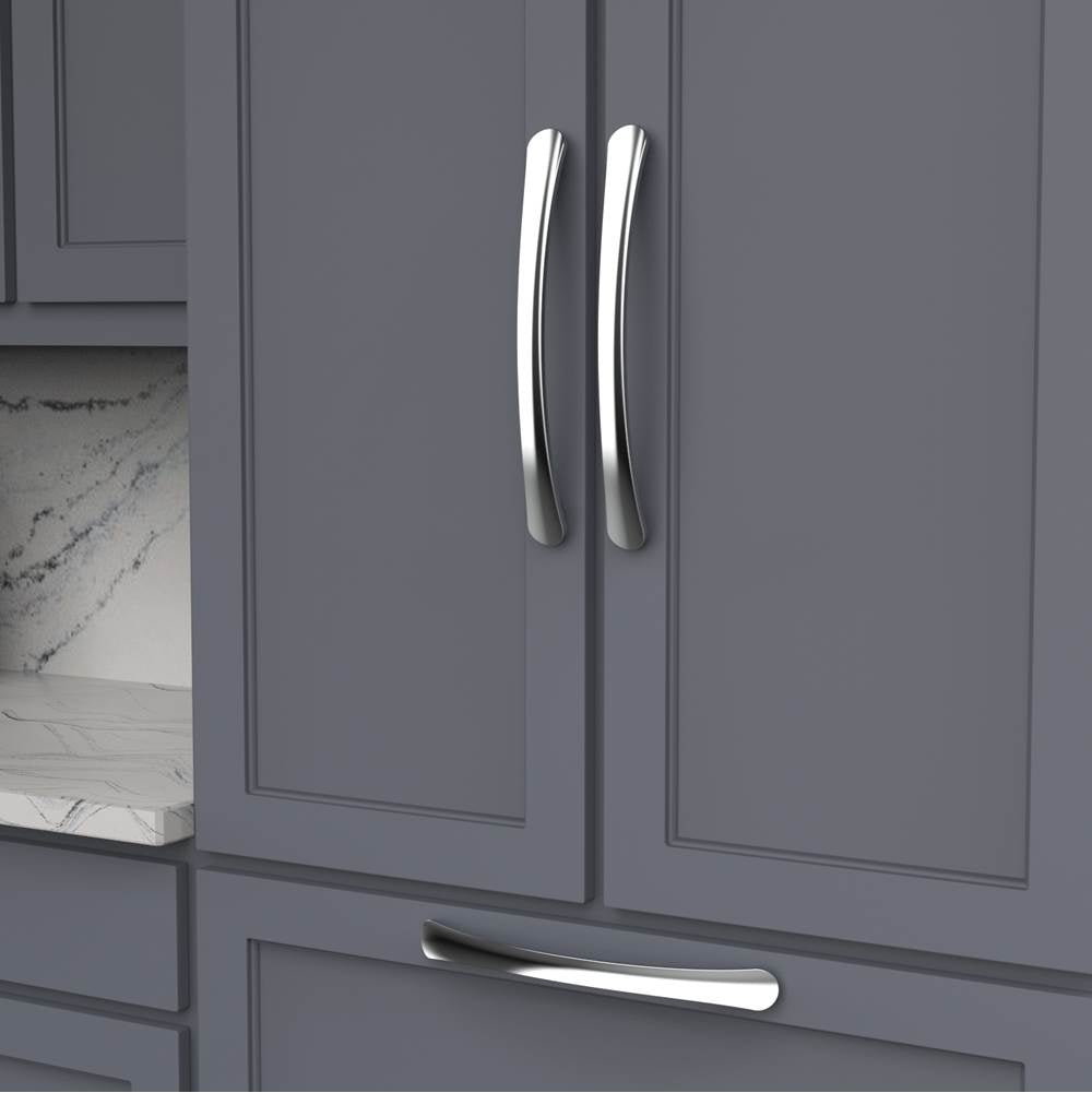 Vale Collection Appliance Pull 12 Inch Center to Center Polished Nickel Finish