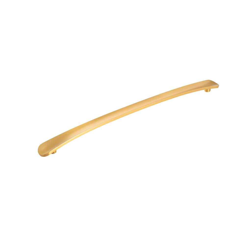 Belwith Keeler - Vale Collection Appliance Pull 18 Inch Center to Center Brushed Golden Brass Finish - Brushed Golden Brass