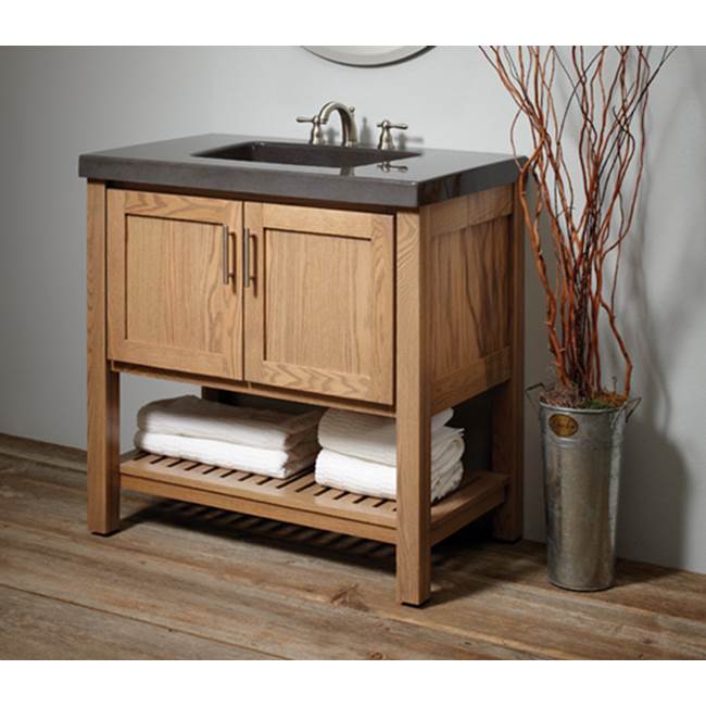 Bertch - 24'' 2 Door Vanity in Driftwood - Driftwood