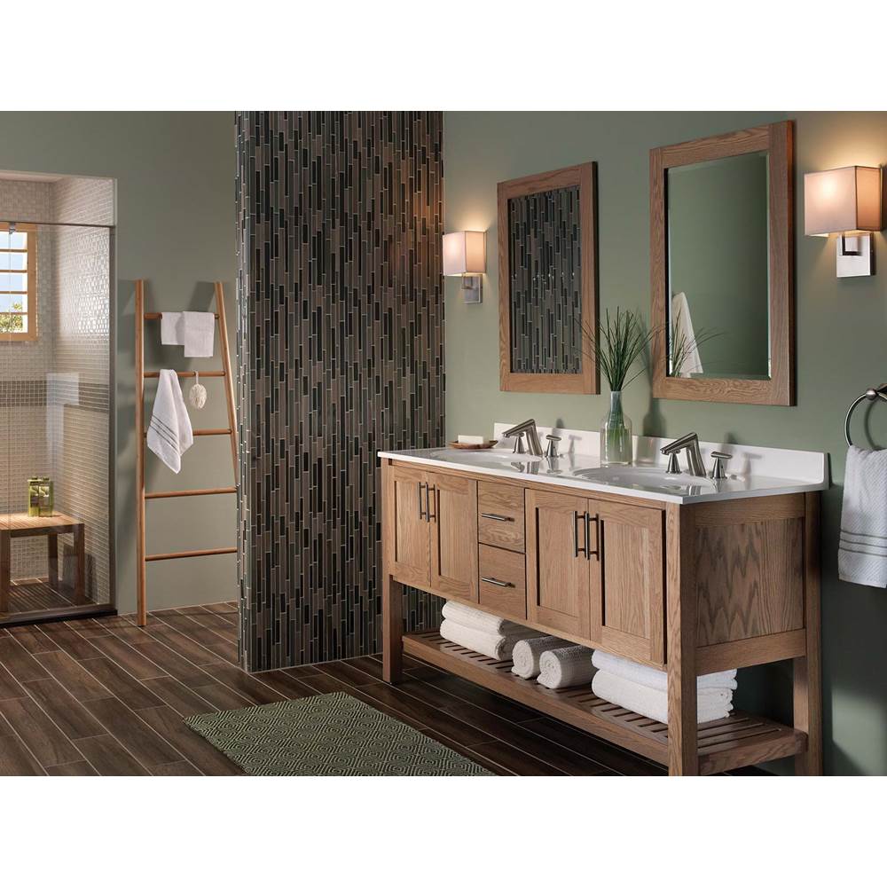 Bertch - 72'' 4 Door and 2 Drawer Vanity in Driftwood - Driftwood
