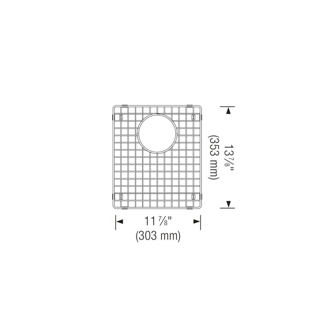Stainless Steel Sink Grid for Liven Bar & Precis 50/50 Sink