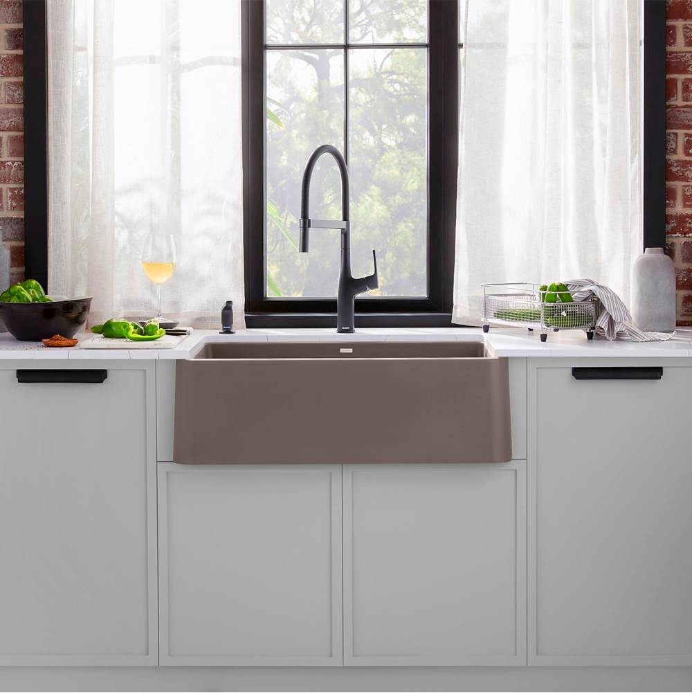 Rivana Semi-Pro Pull-Down Dual-Spray Kitchen Faucet - Chrome