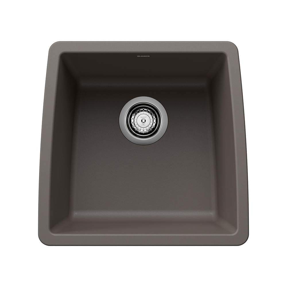 Blanco - Performa SILGRANIT 17'' Undermount Bar Sink - Volcano Gray - Volcano Gray