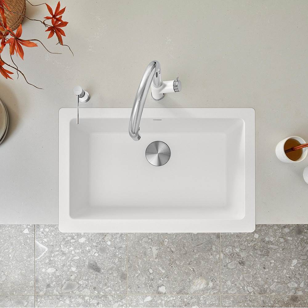 Vintera SILGRANIT 30'' Single Bowl Apron-Front Farmhouse Sink - Anthracite