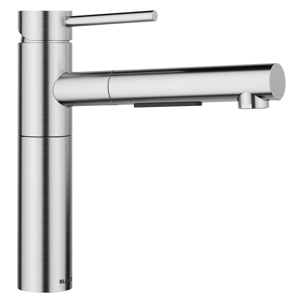 Blanco - Alta II Pull Out 1.5 GPM - PVD Steel - PVD Steel