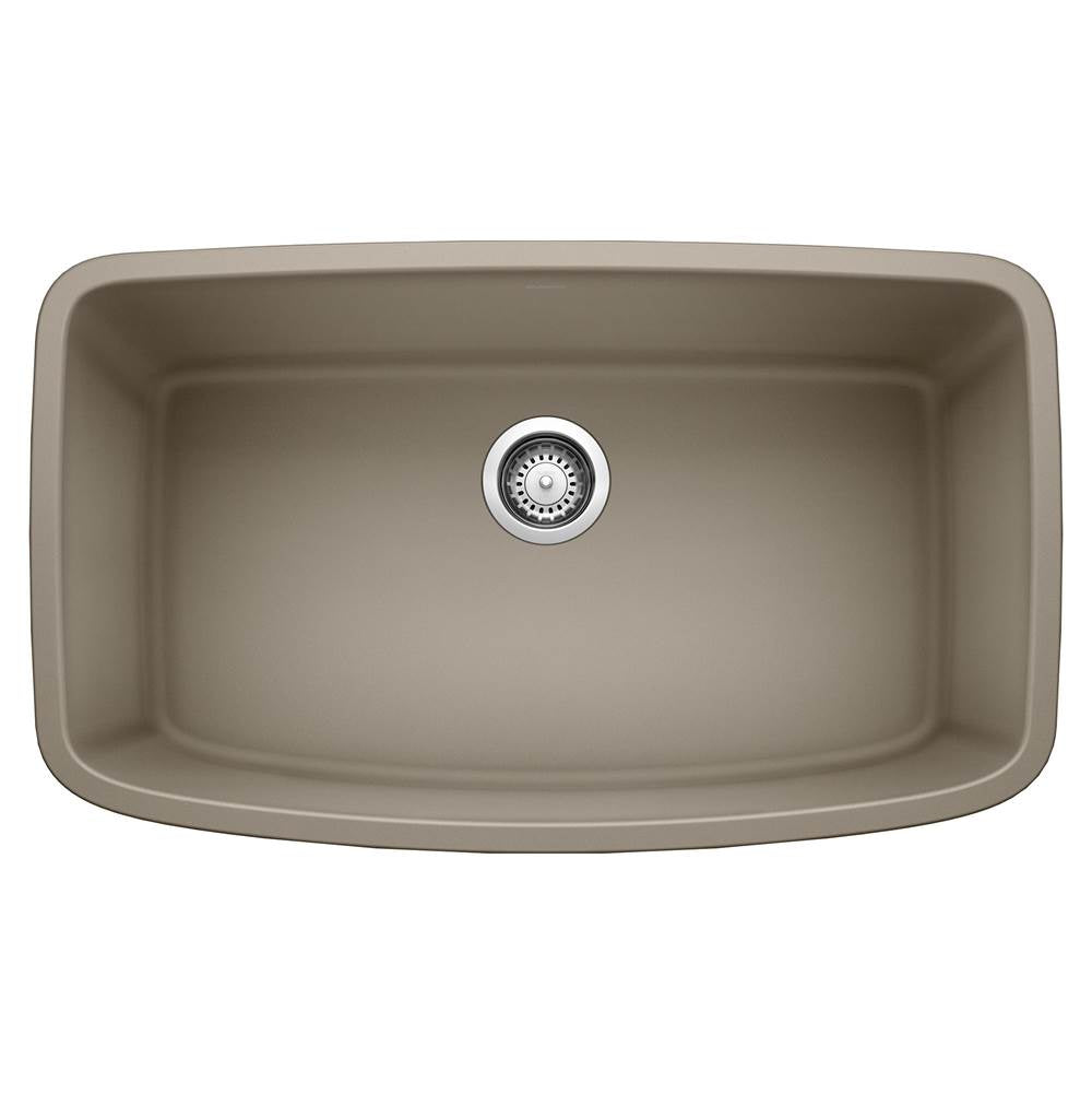 Blanco - Valea SILGRANIT 32'' Super Single Undermount Kitchen Sink - Truffle - Truffle