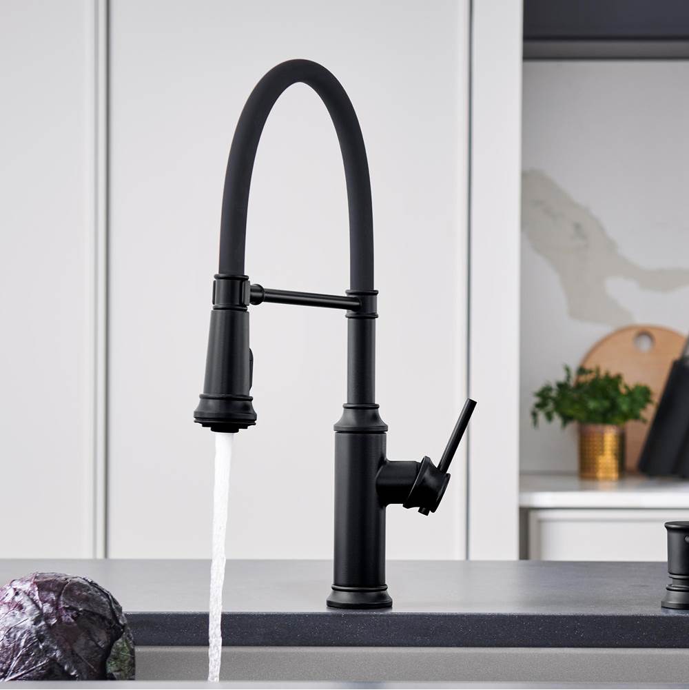 Empressa Semi-Pro Pull-Down Dual-Spray Kitchen Faucet - Chrome