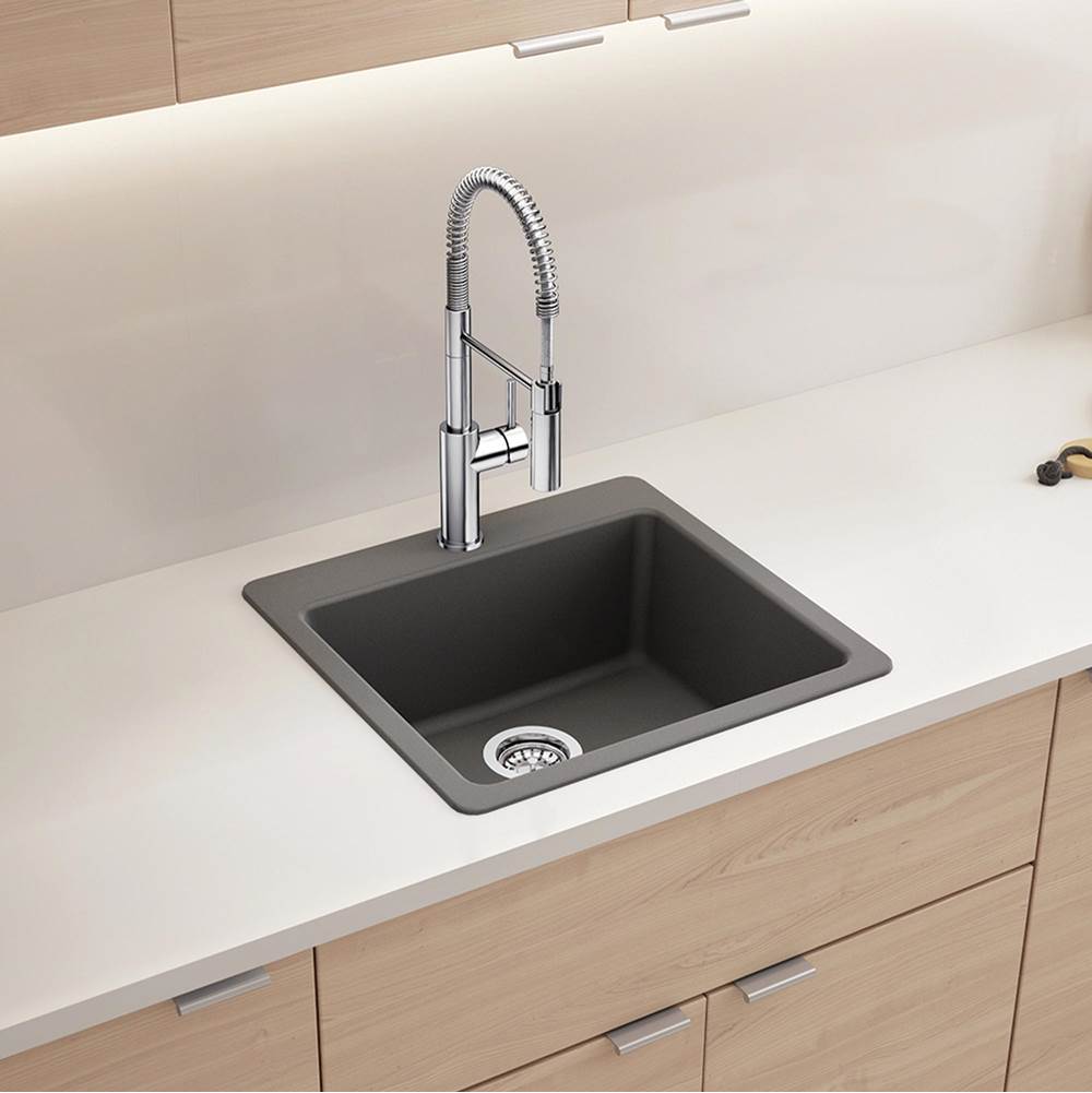 Catris Semi-Pro Pull-Down Dual-Spray Kitchen Faucet - Chrome