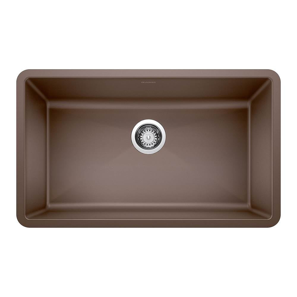 Blanco - Precis SILGRANIT 32'' Super Single Undermount Kitchen Sink - Cafe - Cafe