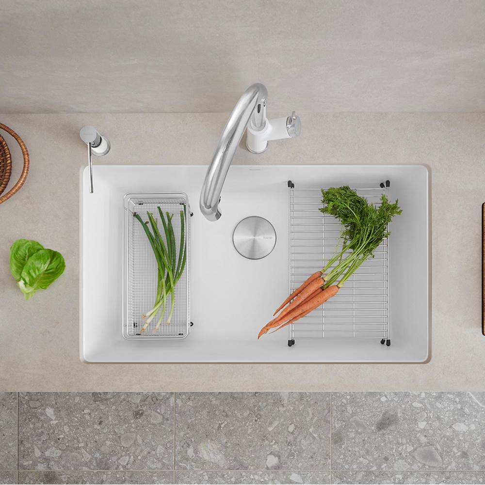 Precis SILGRANIT 32'' Super Single Undermount Kitchen Sink - Cafe