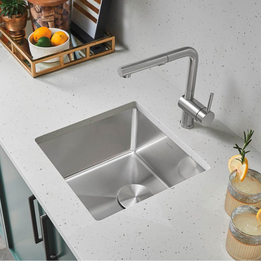 Cuvee R15 17'' Undermount Stainless Steel Bar Sink