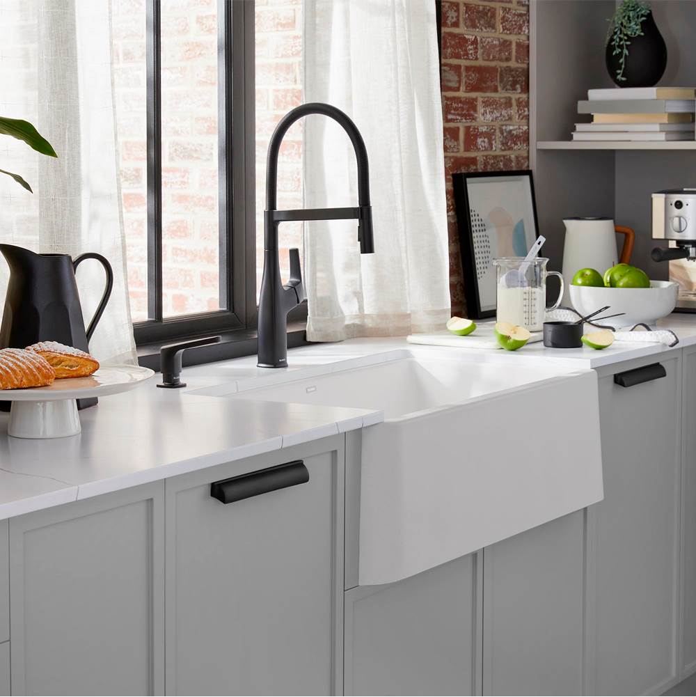 Rivana Semi-Pro Pull-Down Dual-Spray Kitchen Faucet - Chrome