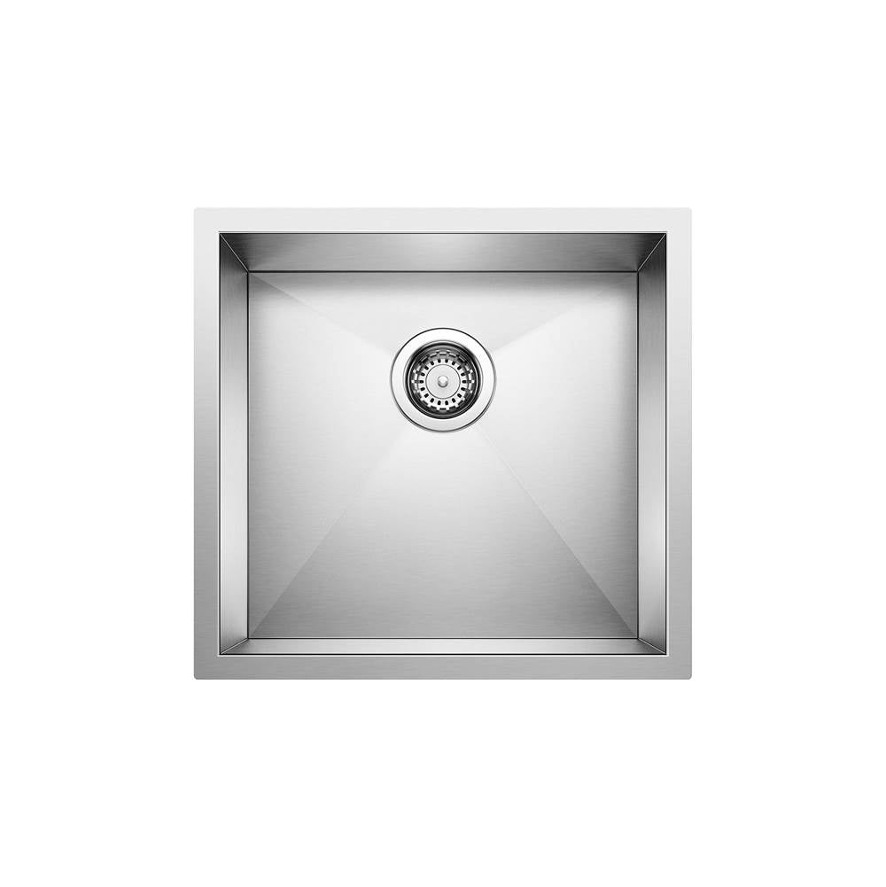 Blanco - Precision R0 19'' Single Bowl Undermount Stainless Steel Kitchen Sink - Satin Polish