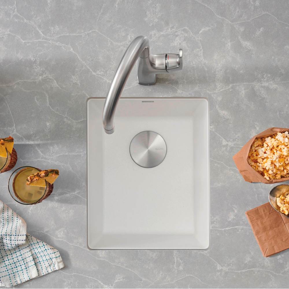 Precis SILGRANIT 13'' Undermount Bar Sink - Coal Black