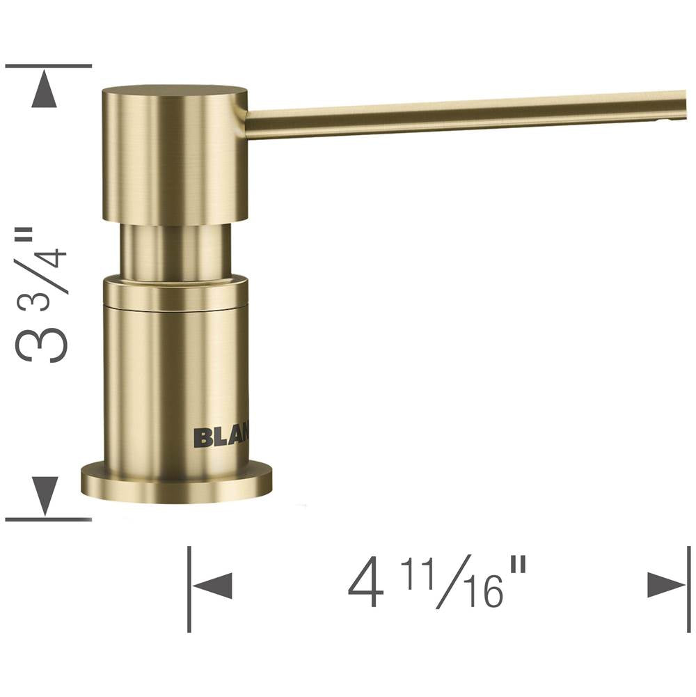 Lato Soap Dispenser - Chrome
