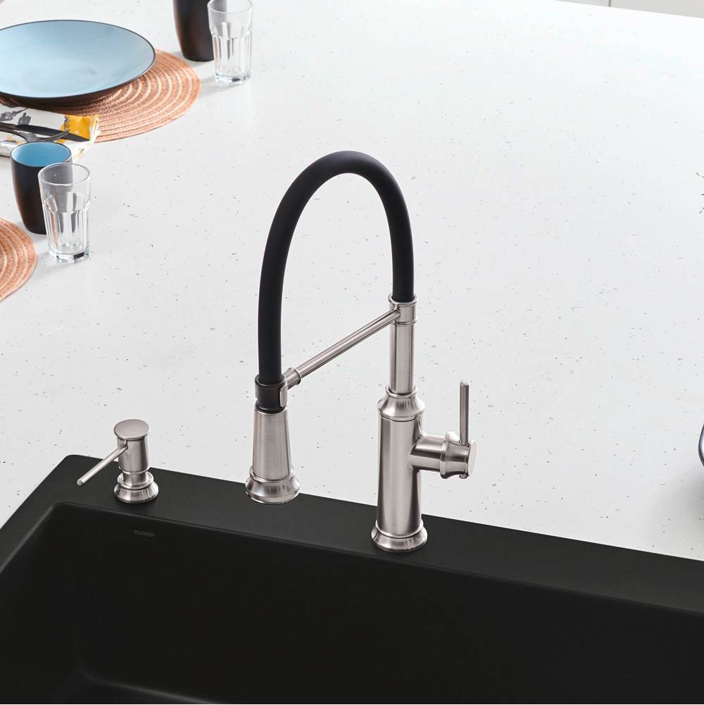 Empressa Semi-Pro Pull-Down Dual-Spray Kitchen Faucet - Chrome