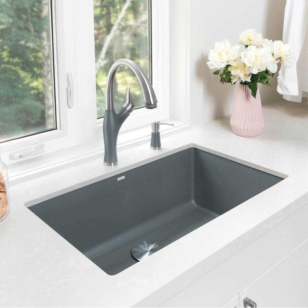 Precis SILGRANIT 32'' Super Single Undermount Kitchen Sink - Cafe