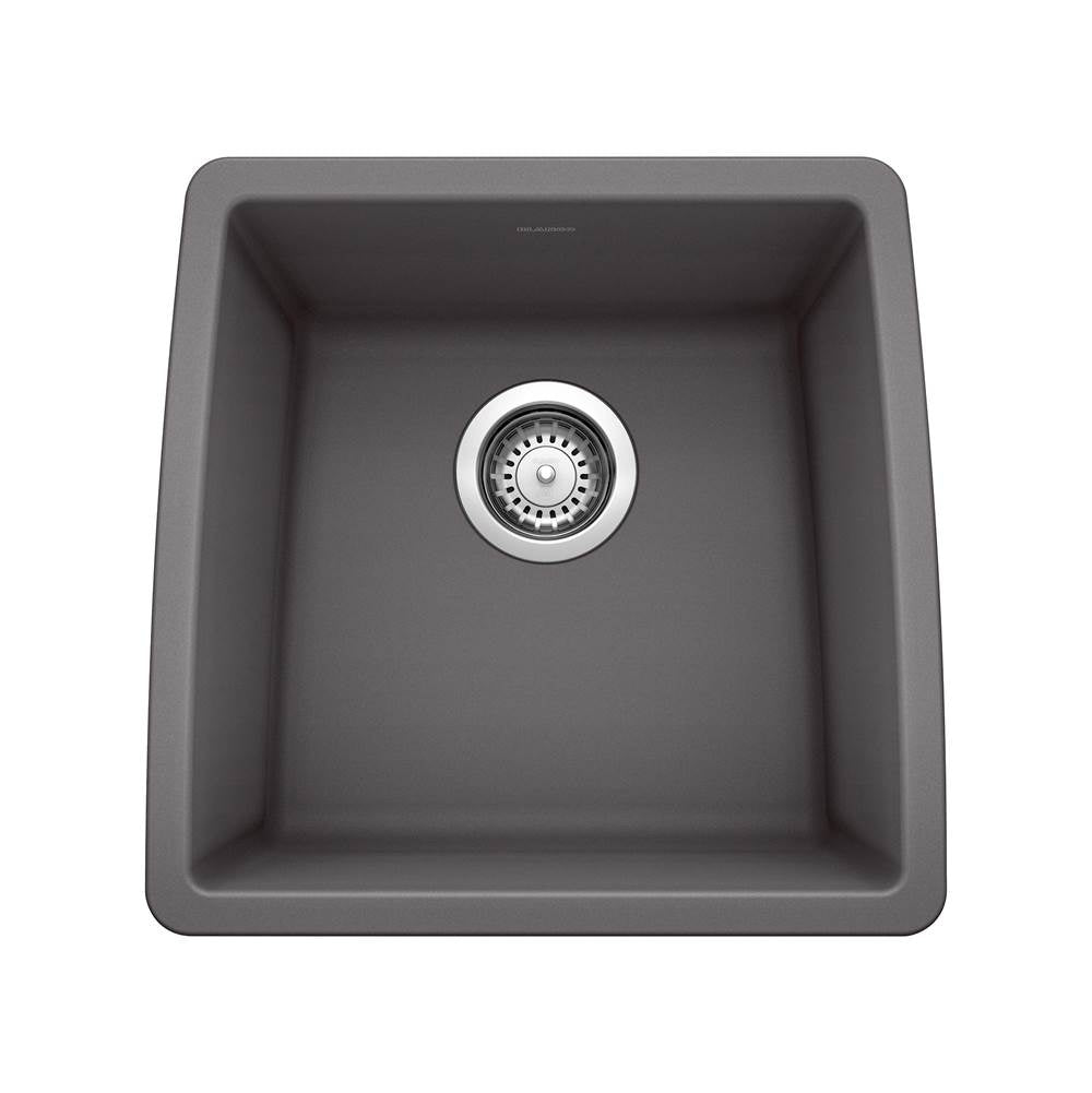 Blanco - Performa SILGRANIT 17'' Undermount Bar Sink - Cinder - Cinder