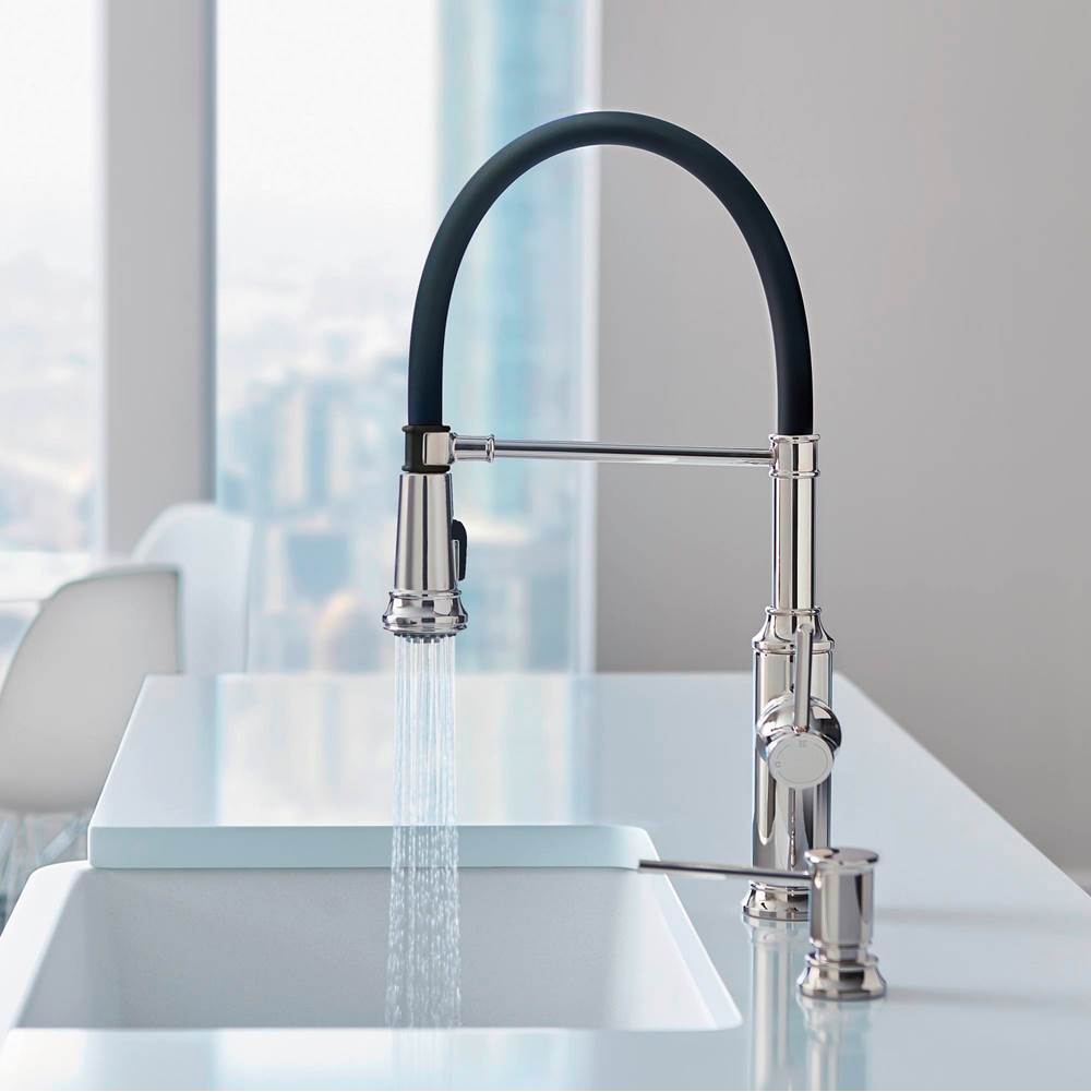Empressa Semi-Pro Pull-Down Dual-Spray Kitchen Faucet - Chrome