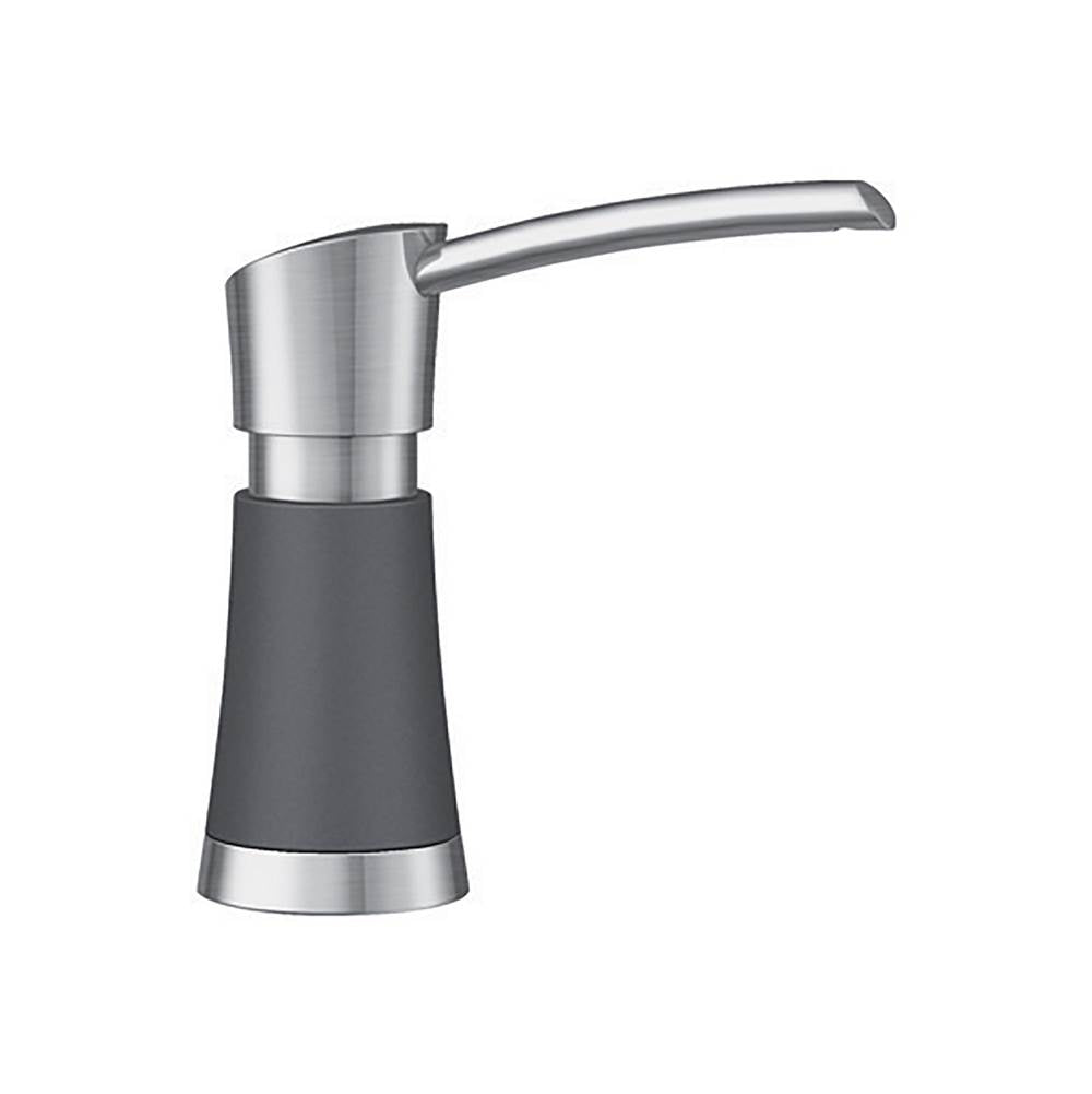 Blanco - Artona Soap Dispenser - PVD Steel/Cinder - Pvd Steel With Cinder