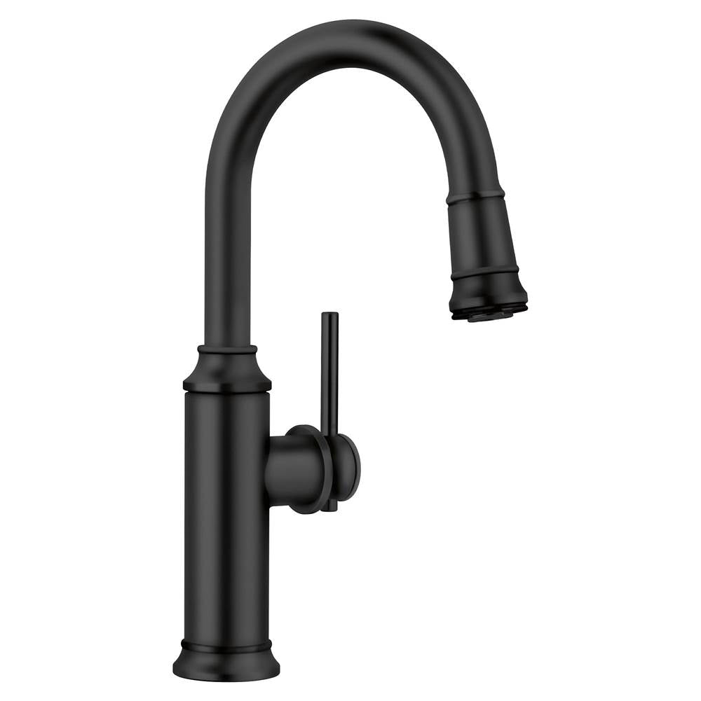 Blanco - Empressa Pull-Down Bar Faucet - Matte Black - Matte Black