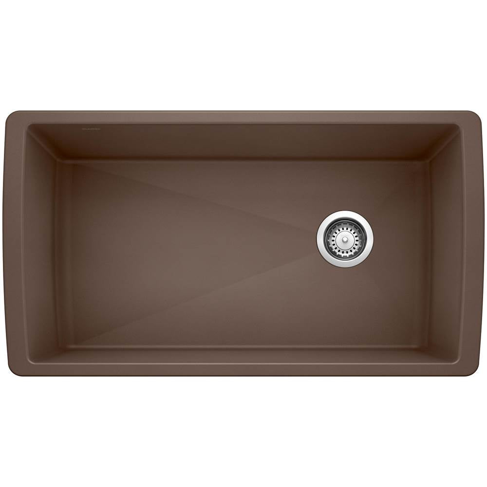 Blanco - Diamond SILGRANIT 33'' Super Single Undermount Kitchen Sink - Cafe - Cafe