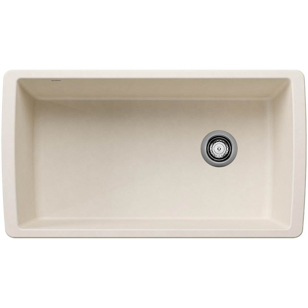 Blanco - Diamond SILGRANIT 33'' Super Single Undermount Kitchen Sink - Soft White - Soft White