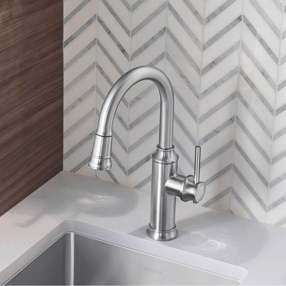 Empressa Pull-Down Bar Faucet - Chrome