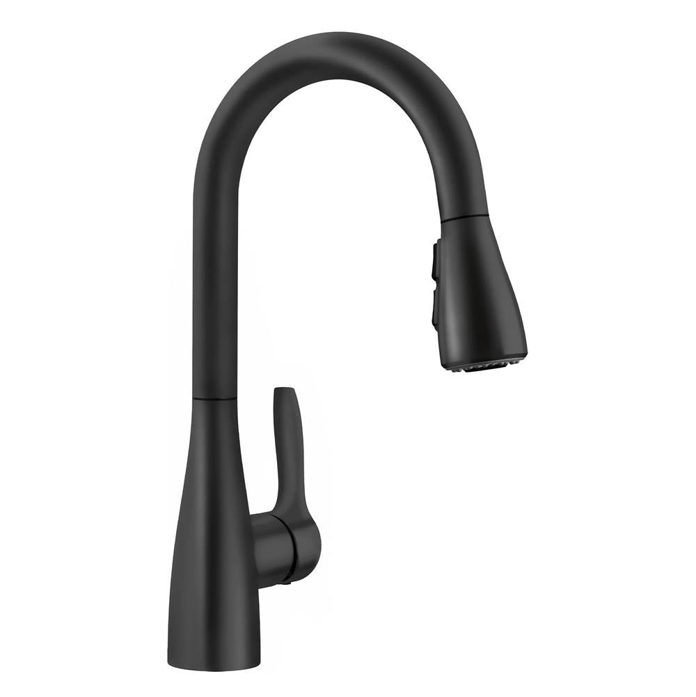 Blanco - Atura Pull-Down Dual-Spray Bar Faucet - Matte Black - Matte Black
