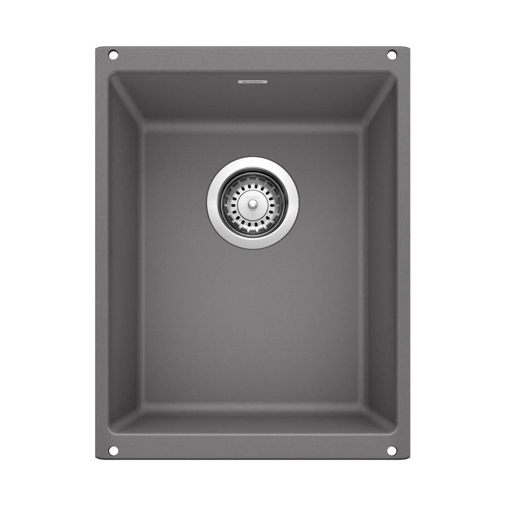 Blanco - Precis SILGRANIT 13'' Undermount Bar Sink - Cinder - Cinder