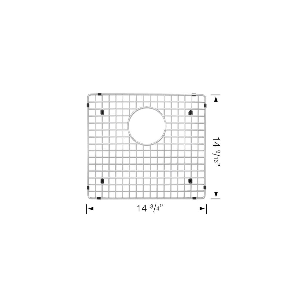 Stainless Steel Bottom Grid for Precision 17'' Sinks