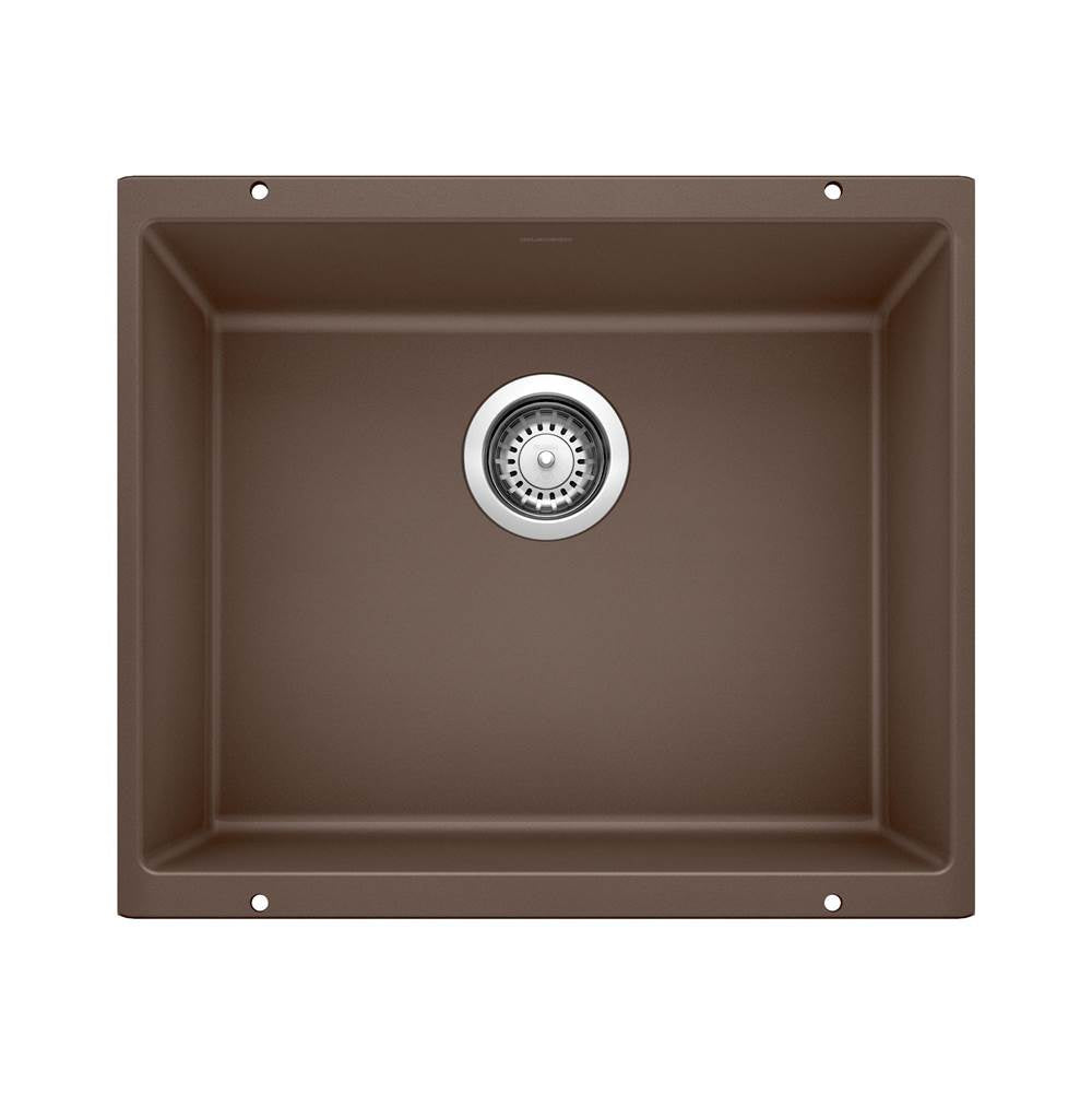 Blanco - Precis SILGRANIT 21'' Single Bowl Undermount Kitchen Sink - Cafe - Cafe