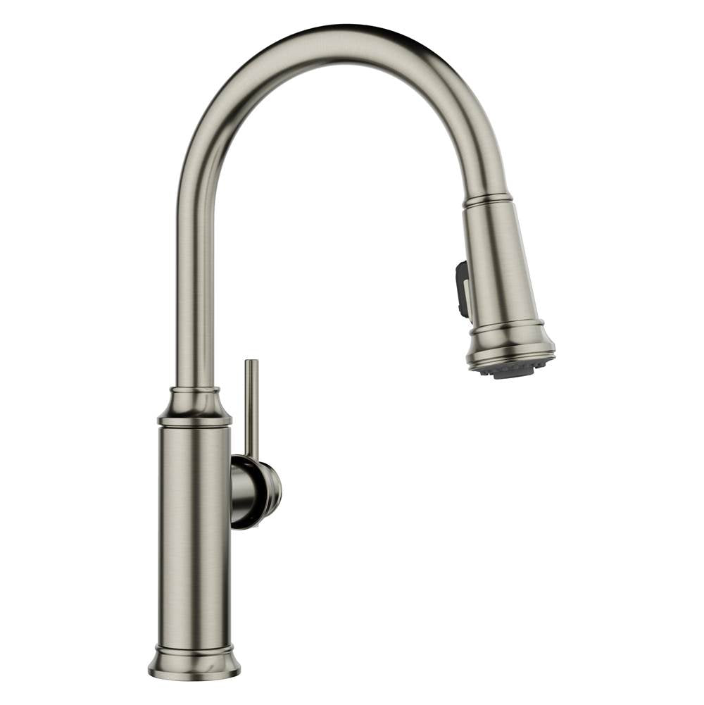 Blanco - Empressa Pull-Down 1.5 GPM - Satin Platinum - Satin Platinum
