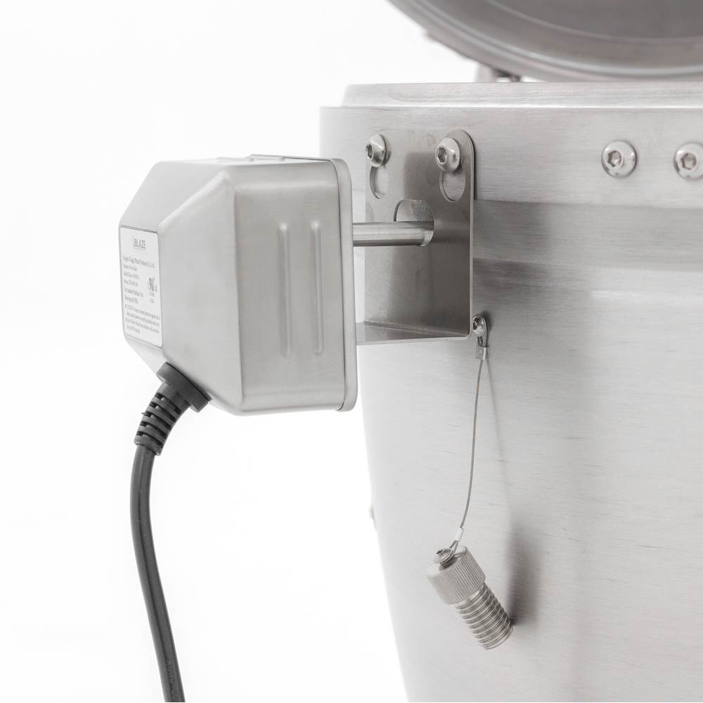 Blaze 20'' Kamado Rotisserie with Charcoal Basket