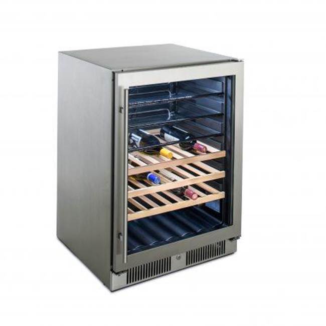Blaze Outdoor Products - Blaze 24'' Outdoor Glass Door Beverage Cooler 5.5