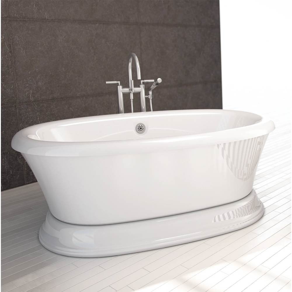 Bain Ultra - NAOS 7240 FLAT DECK TUB BISCUIT - Biscuit