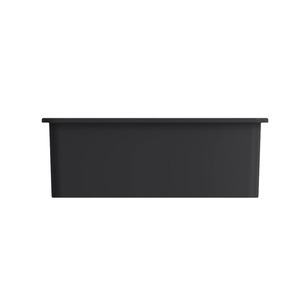 Sotto Dual-mount Fireclay 27 in. Single Bowl Kitchen Sink with Protective Bottom Grid and Strainer in White