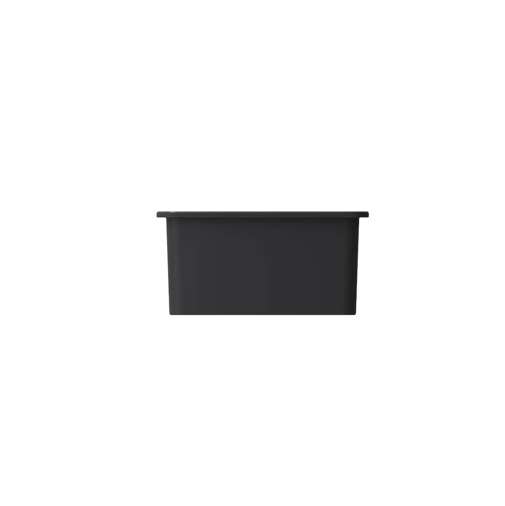 Sotto Dual-mount Fireclay 32 in. Single Bowl Kitchen Sink with Protective Bottom Grid and Strainer in White