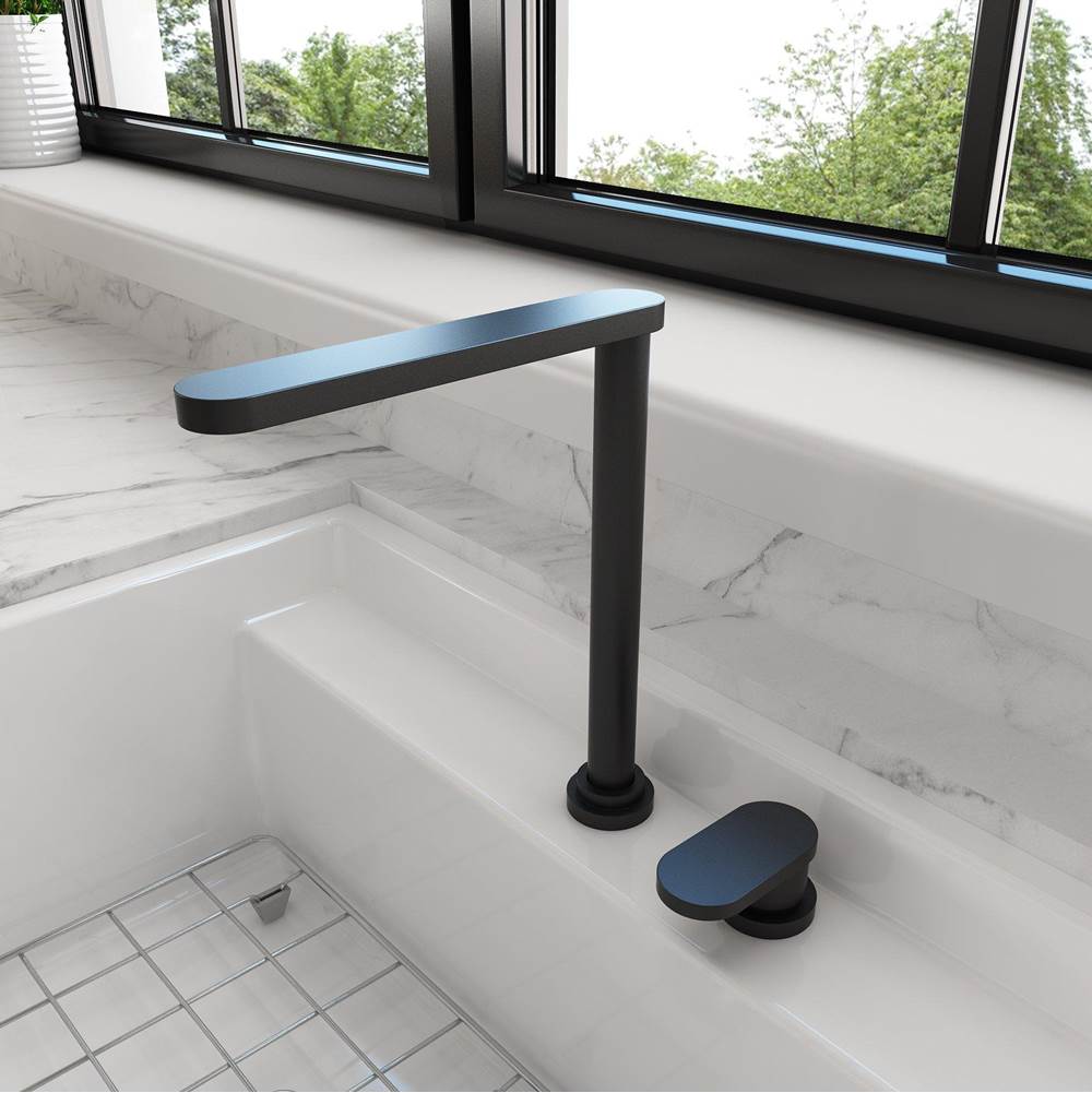 BOCCHI - Baveno Move Plus Kitchen Faucet in Jet Black - Jet Black