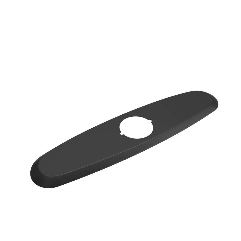 BOCCHI - Traditional Kitchen Faucet Deck Plate Oval Stainless Steel - Stainless Steel