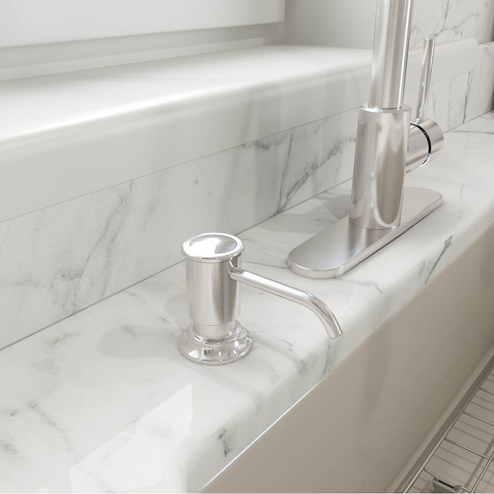 Lesina 2.0 Kitchen Soap Dispenser in Brushed Gold