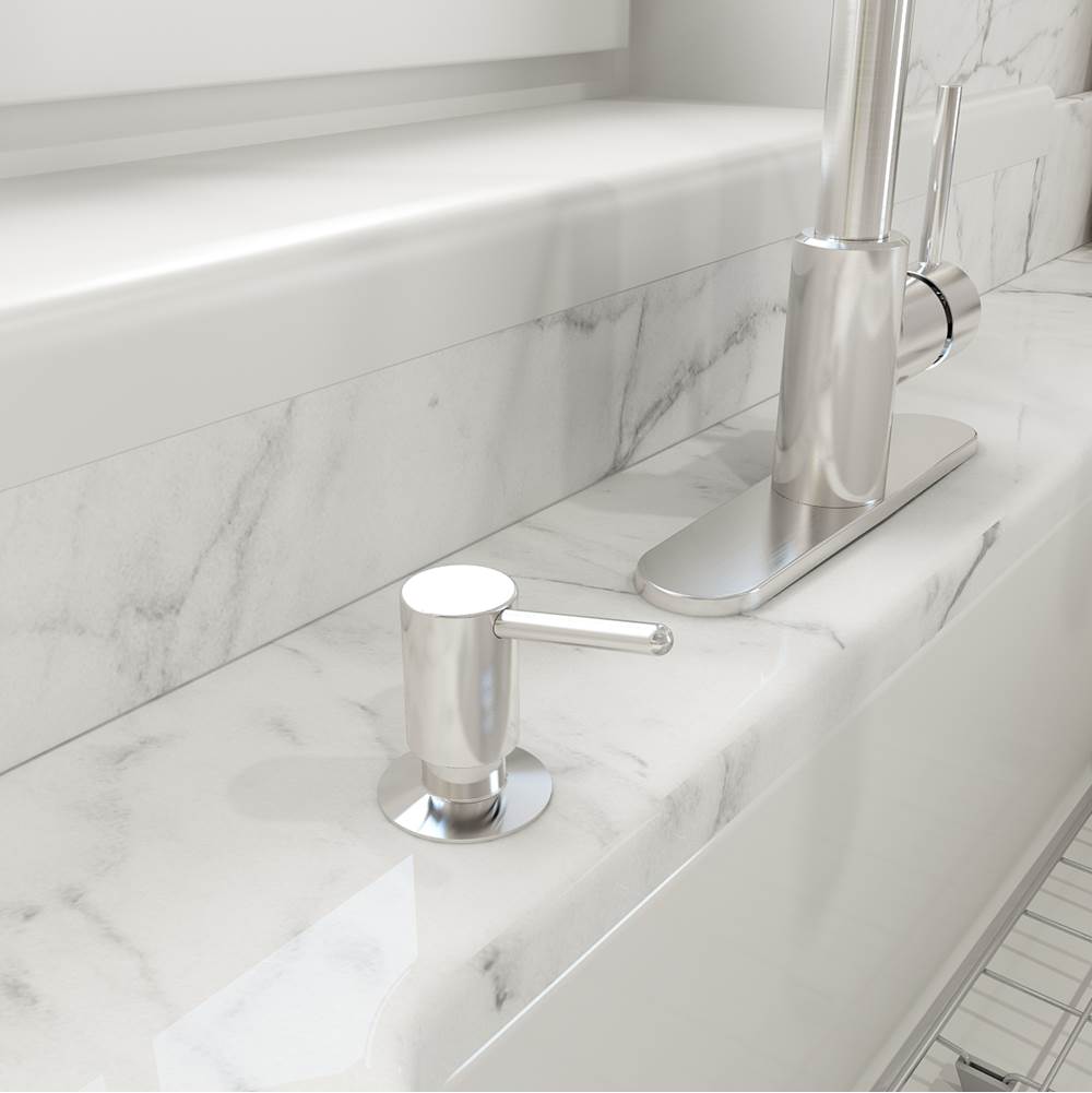 Tronto 2.0 Kitchen Soap Dispenser in Brushed Gold