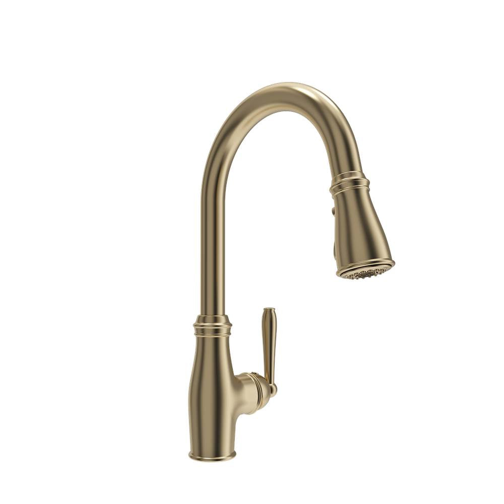 Belsena 2.0 Pull-Down Kitchen Faucet in Brushed Gold