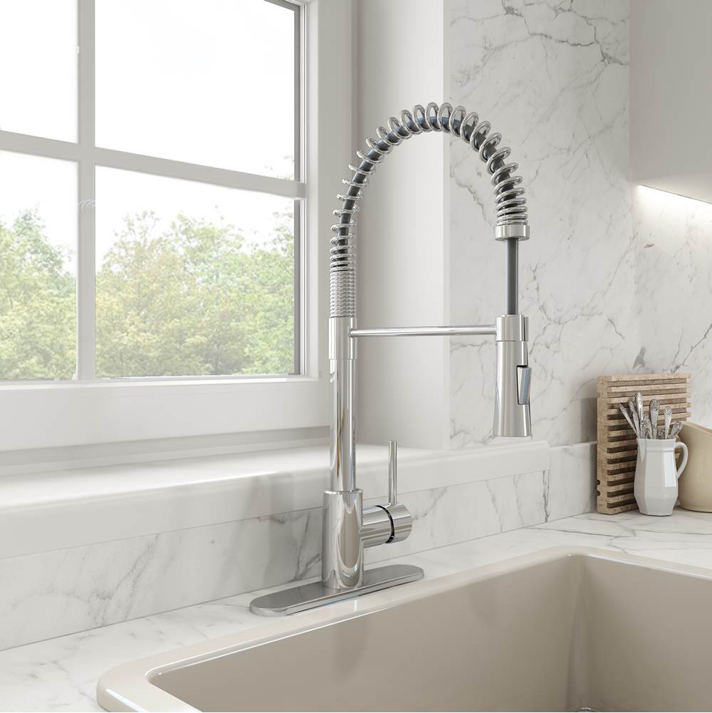 BOCCHI - Livenza 2.0 Pull-Down Kitchen Faucet in Chrome - Chrome