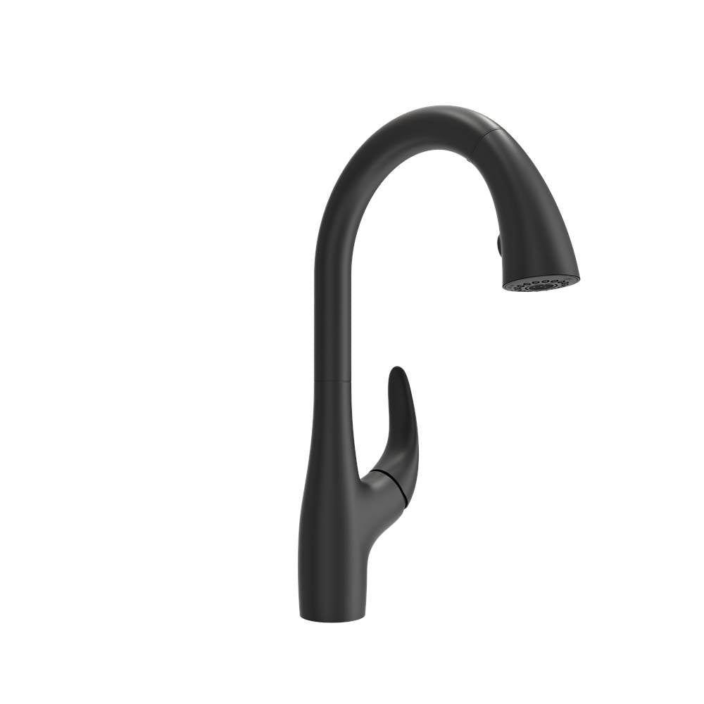 Pagano 2.0 Pull-Down Kitchen Faucet in Brushed Gold